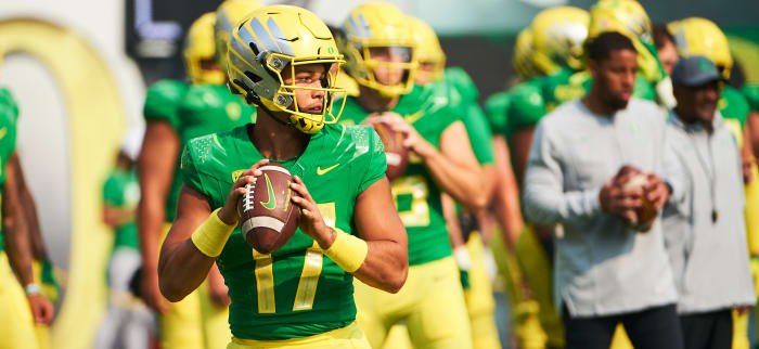 Ty Thompson Oregon vs. Fresno State